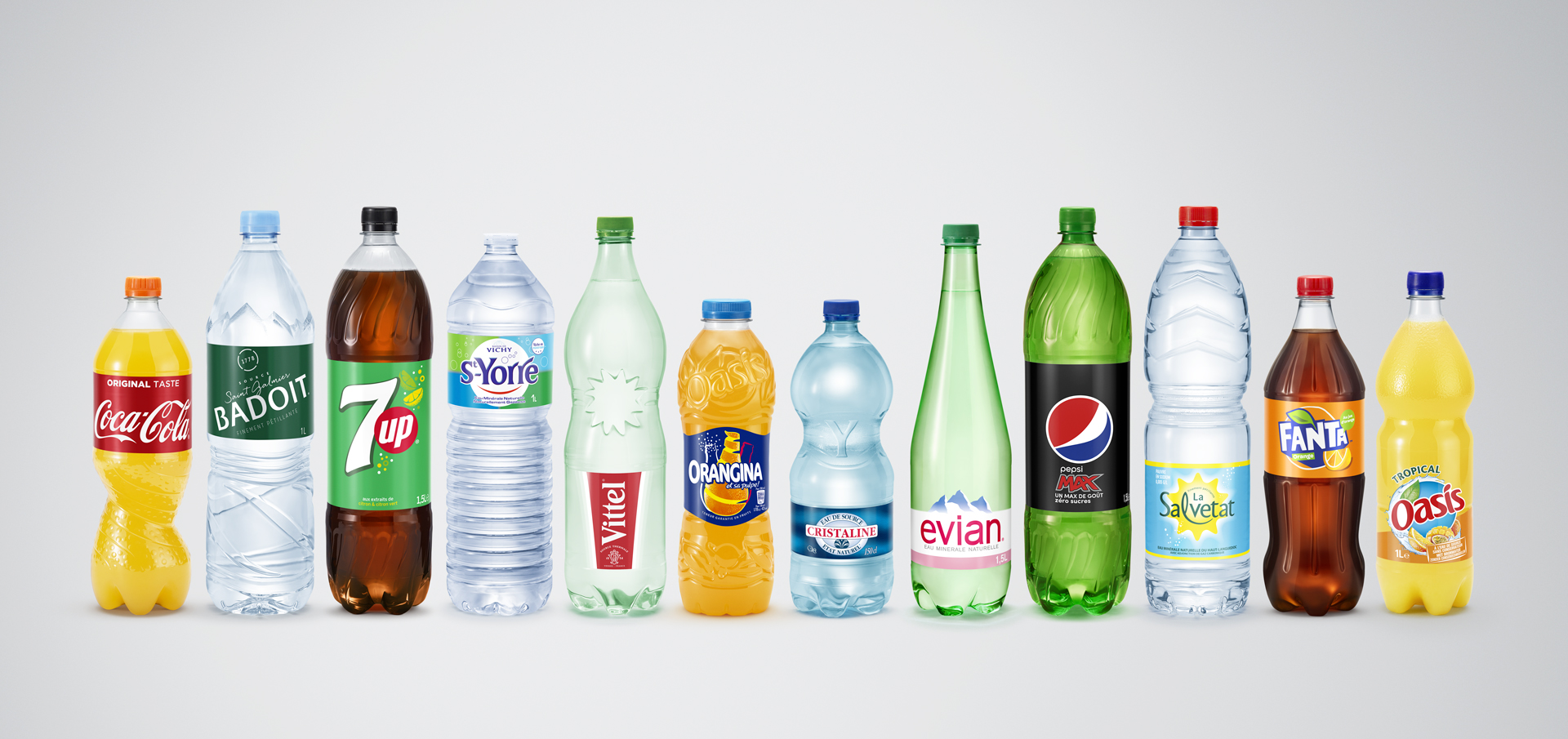 Une campagne inédite avec les marques de boissons pour inciter au tri des bouteilles en plastique