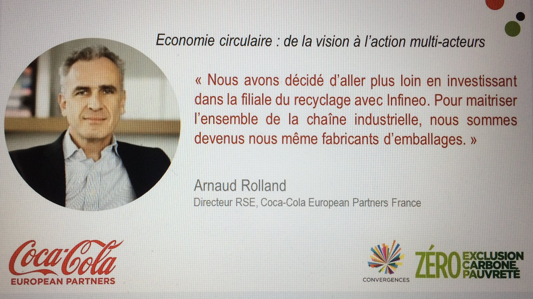 Nous avons décidé d’investir afin de maîtriser, aux plans économique et environnemental, l’ensemble de la chaîne industrielle : nous sommes devenus nous-même fabricants d’emballages